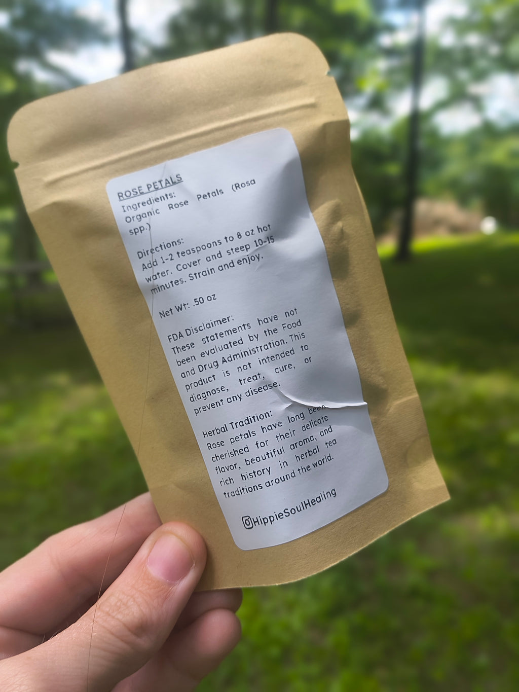 Organic Rose Petals