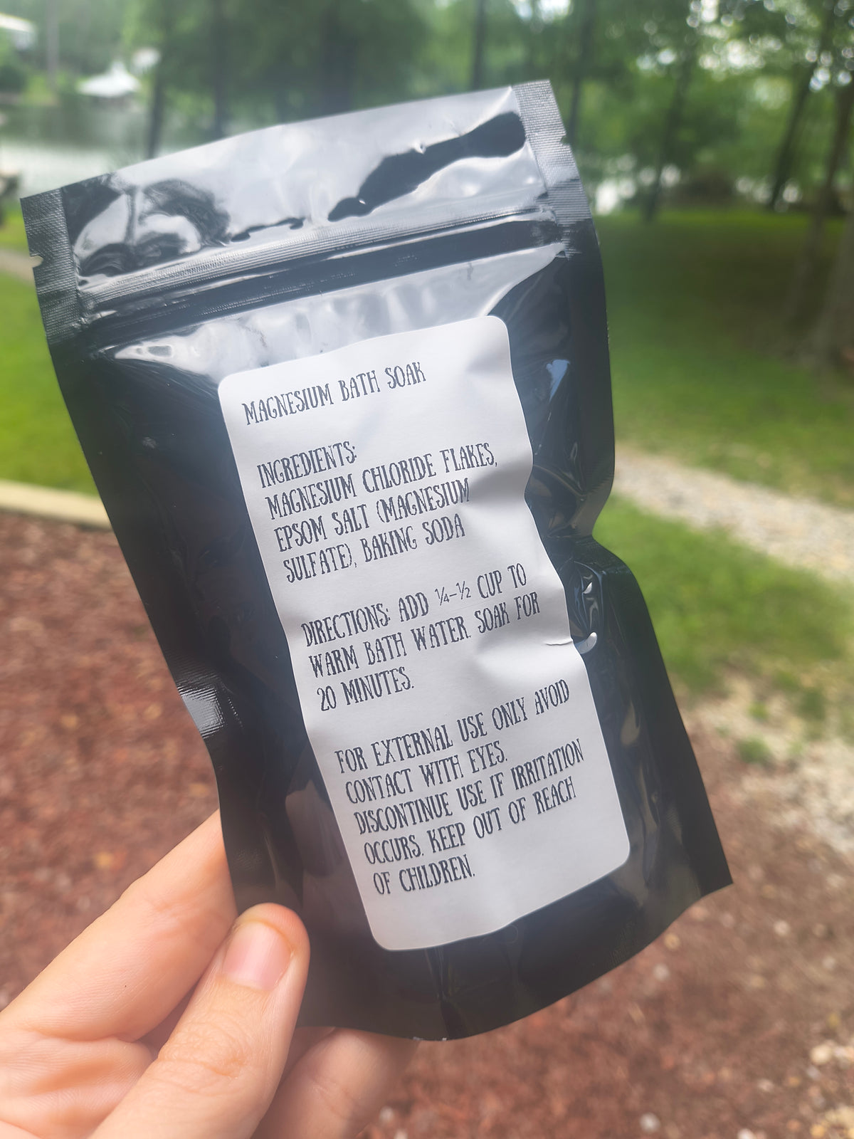 Magnesium Bath Soak (unscented)