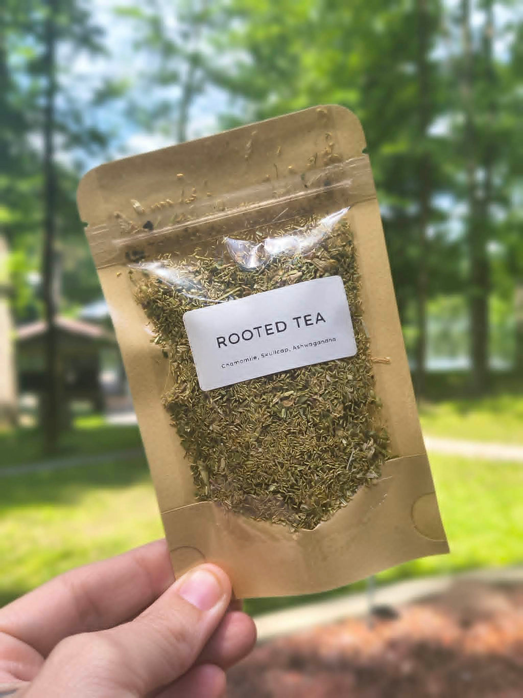 Rooted herbal tea blend