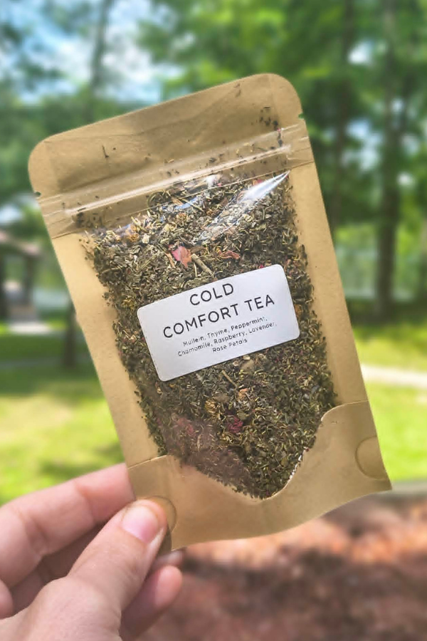 Cold Comfort herbal tea blend